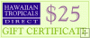 Gift Certificate - $25 Gift Certificate - $25