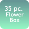35 Pc. Mixed Tropical Flower Box - Click Image to Close