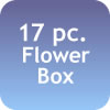 17 pc. Mixed Tropical Flower Box