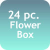 24 Pc. Mixed Tropical Flower Box - Click Image to Close