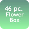 46 Pc. Mixed Tropical Flower Box - Click Image to Close