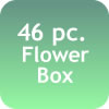 46 Pc. Mixed Tropical Flower Box